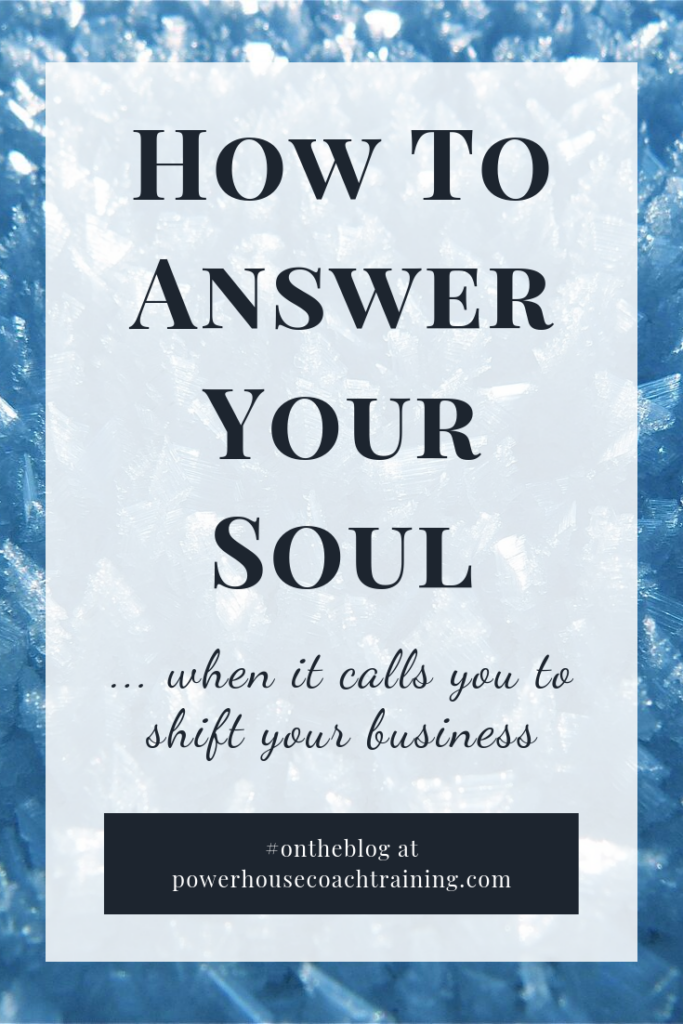 how to answer your soul calling without losing your clients