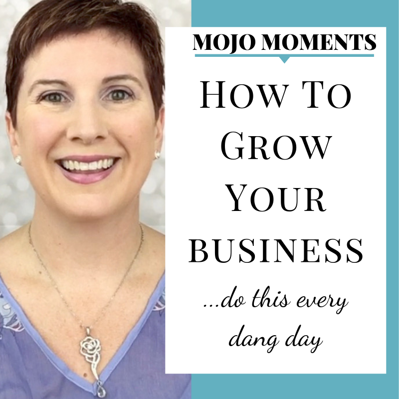 Vanessa Long presents how to grow your business exponentially in this week's mojo moment
