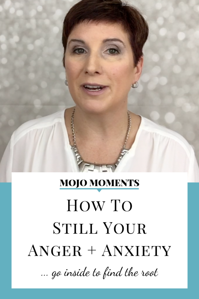 In this week's Mojo Moment, Vanessa Long shares how to still your anger + anxiety.