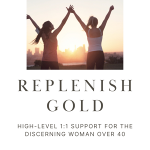 Image for high-level 1:1 midlife coaching support for women over 40 who are ready to change.